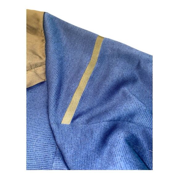 Peak Velocity Mens Blue Gray Hooded Zipper Jacket Size XL - Picture 6 of 9